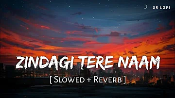 Zindagi Tere Naam (Slowed + Reverb) | Vishal Mishra | Yodha | SR Lofi
