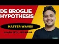 DE BROGLIE HYPOTHESIS CLASS 12TH JEE MAINS#boardexam #physics #neet