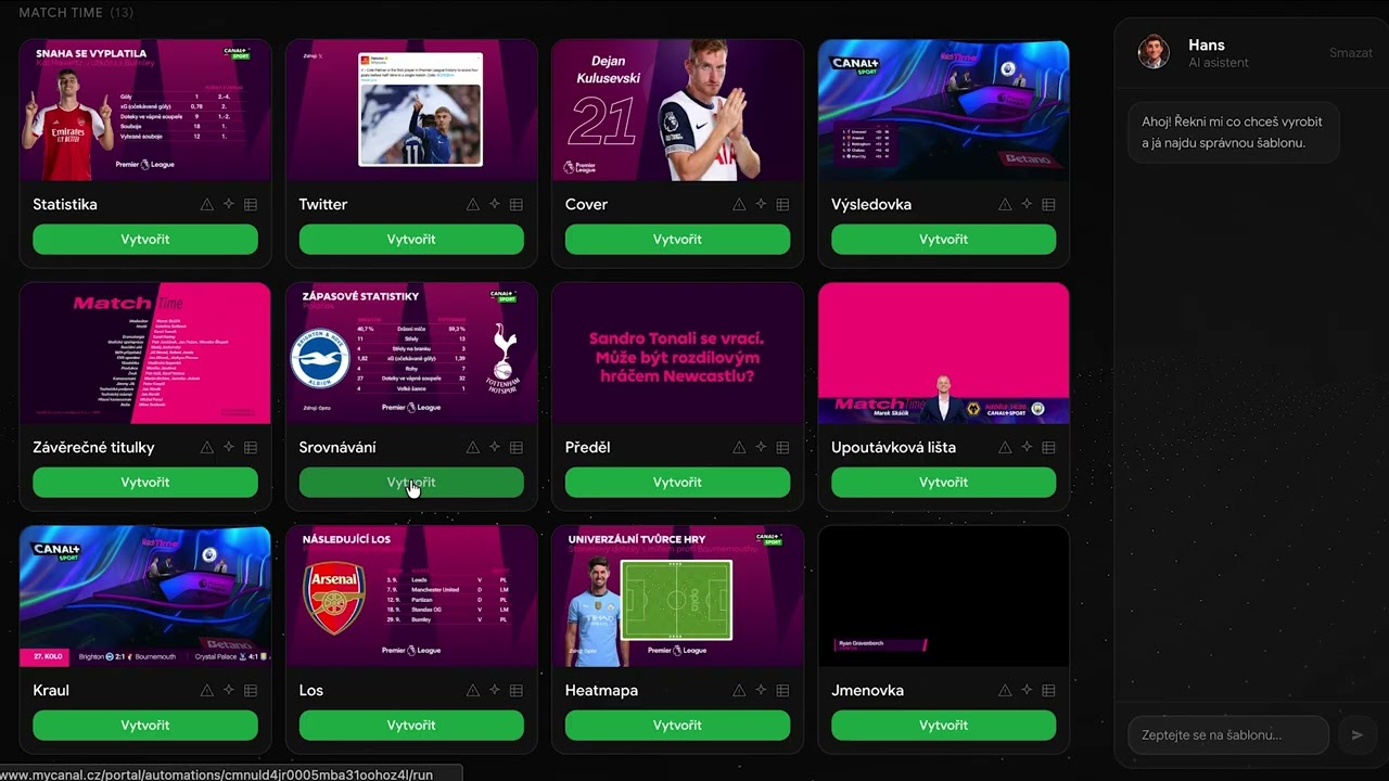 Enterprise klient Canal+ Sport