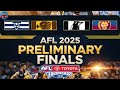AFL 2025 Preliminary Finals Predictions 