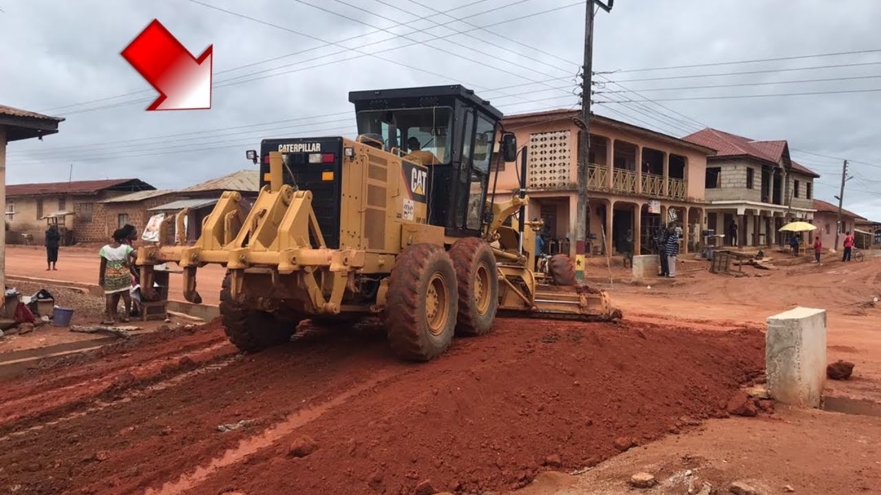 Kotwi Bekwame Road Project Latest Update in Ashanti Region of Ghana.