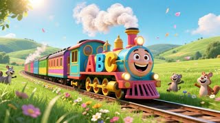 Choo Choo ABC Train | Alphabet Train Song for Kids | Nursery Rhymes &amp; Learning Songs for Children
