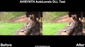 Compare AVISYNTH Autolevels DLL