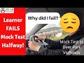 Learner fails mock test halfway  driving mock test at deer park  vic driving school