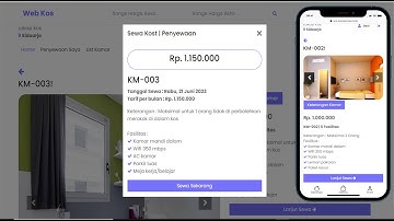 Update Demo Aplikasi Manajemen Kos berbasis Web - Penyewaan dan Pembayaran Kos - Web Produk