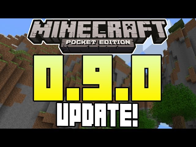 Minecraft PE 0.9 Update: What's new?