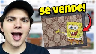 Vendiendo Una Cartera Gucci De Bob Esponja En Facebook