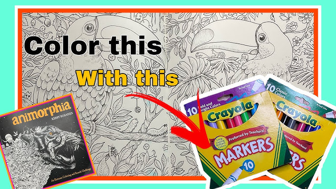 HOW TO IMPROVE YOUR COLORING! ☆ Coloring tips with markers