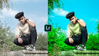 Lightroom Blue And Green Effect Photo Editing | Lightroom Photo Editing Tutorial | Lr Photo Editing