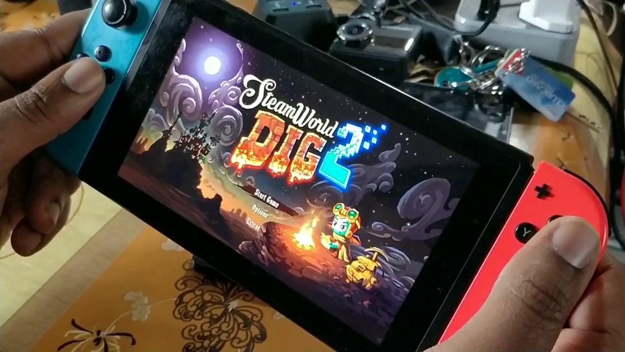 gaming logo Steamworld Dig 2 - Review (Nintendo Switch)