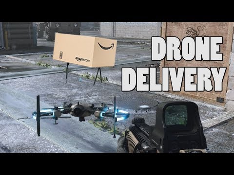 Explosive drones delivery service - Call of Duty Modern Warfare