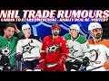 NHL Trade Rumours - Larkin To Stars? CBJ, Ducks, Flames, Leafs Fire 14 Execs, Canes Names on Cup