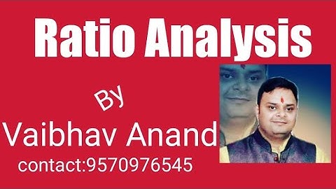 Class 12 th and B.com part 3  Ratio analysis( lec..1)