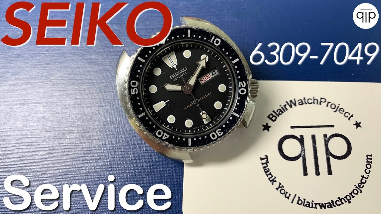 For B.S. -- Seiko 6309-7049 Service and Restoration -