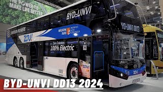 Luxury bus debuts for the first time! BYDUNVI DD13 2024 Review | TruckTube