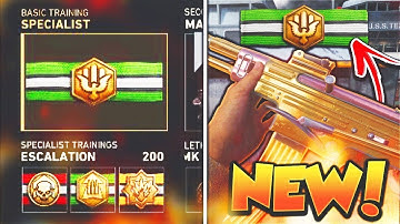 NEW "SPECIALIST" Basic Training in COD WW2! (UNLOCKS EVERY BASIC TRAINING)