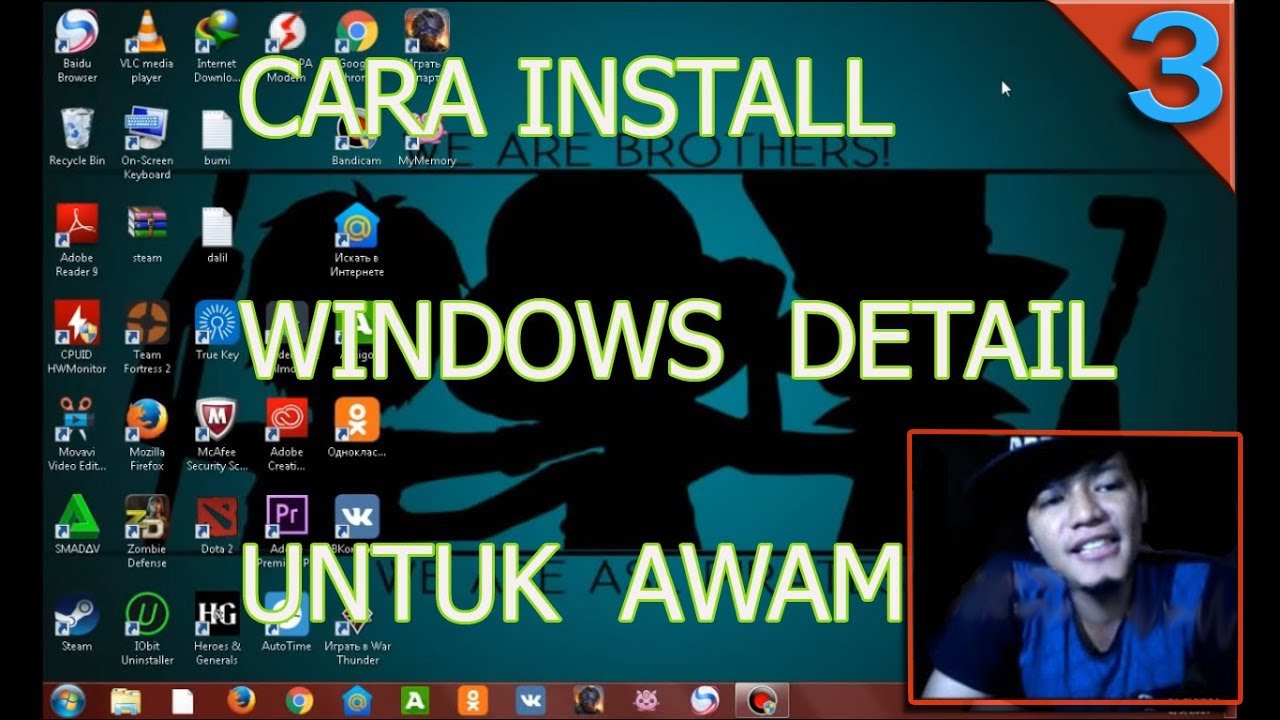 Cara Install Ulang Windows 7 Tanpa Cd
