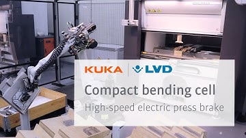 Dyna-cell - a robotic bending cell featuring high-speed electric press brake