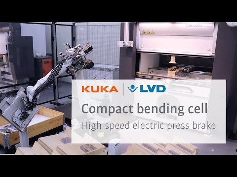 Dyna-cell - a robotic bending cell featuring high-speed electric press brake