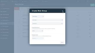 Role Groups
