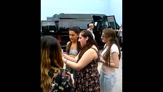 when i met Ariana Grande