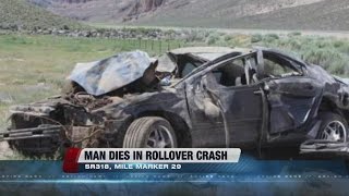 North Las Vegas man dies in rollover crash