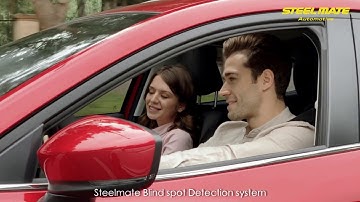 STEEL MATE UNIVERSAL CAR BLIND SPOT DETECTION SYSTEM BSD LANE CHANGE ASSISTANT