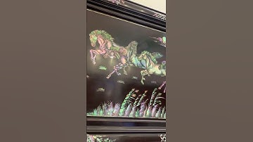 TRANH KHẢM ỐC CAO CẤP MÃ ĐÁO THÀNH CÔNG- KHẢM KỸ THUẬT TRUYỀN THẦN ĐỈNH CAO