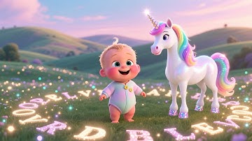 Learning ABCs with Unicorn 🦄✨ | ABC Song for Kids | Alphabet Learning for Children