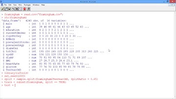 3.3.5 The Framingham Heart Study - Video 3: A Logistical Regression Model