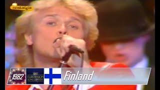 eurovision 1982 Finland 🇫🇮 Kojo - Nuku pommiin