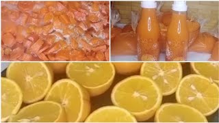 طريقة عمل عصير البرتقال بالجزر يلا بسرعة الحقى اعمليه قبل ما يخلص لازم يكون على سفرتك فى رمضان ??