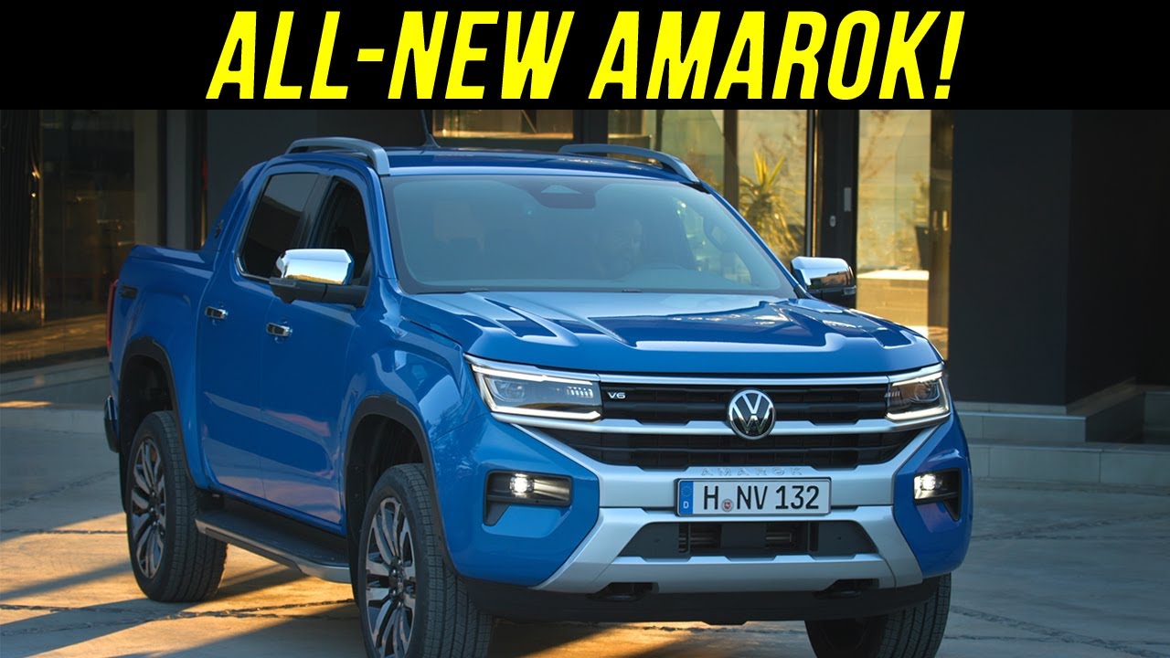 all-new 2023 VW Amarok REVEAL - will this Ford Ranger brother shake up the pickup truck segment?