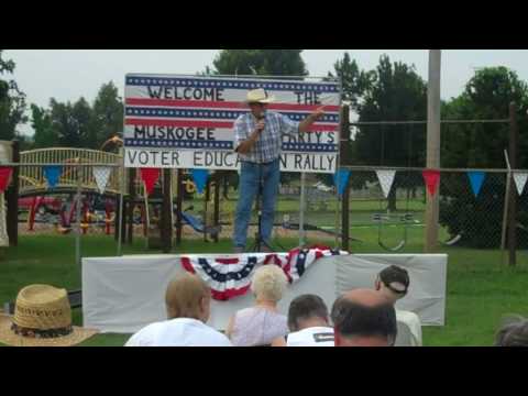 Lewis Kelly Spring at Muskogee Tea Party Voter Edu...