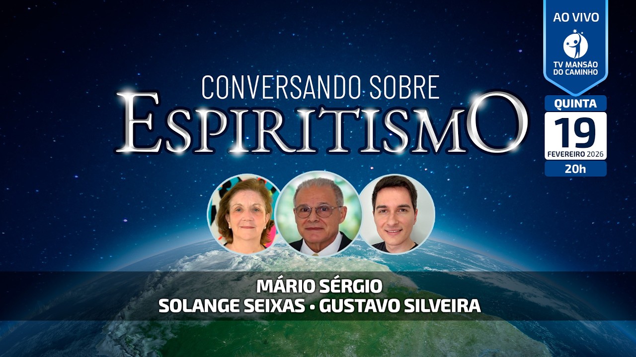 Conversando Sobre Espiritismo | Mário Sérgio, Solange Seixas e Gustavo Silveira