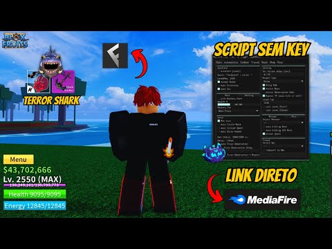 NOVA ATUALIZAÇÃO! 🔱 EXECUTOR e SCRIPT Atualizado BLOX FRUITS (CELULAR e PC)  Auto Farm Pegando Tudo 