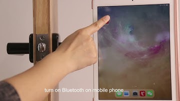 Tenon K1 smart lock settings with Tuya APP