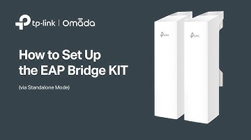 How to Set Up Omada EAP Bridge KIT (Standalone Mode) - TP-Link Malaysia