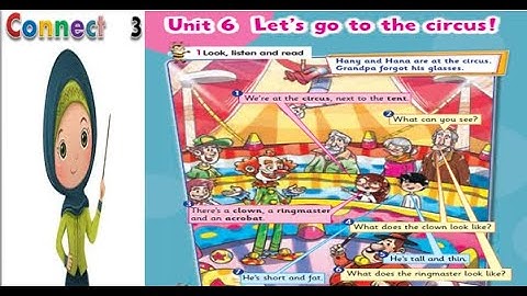 انجليزي ثالثة ابتدائي منهج كنكت الوحدة السادسة