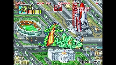 【TAS】King of the Monsters 2 キング・オブ・ザ・モンスターズ2 SUPER GEON