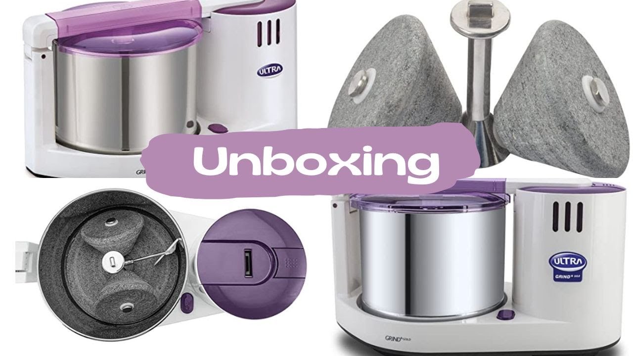 Elgi Ultra Fast Grind Tischnassmühle 2L Fortune Rot - Nassmühle Für Getreide