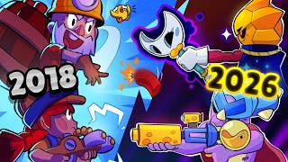 BRAWLERS de 2018 vs BRAWLERS de 2026