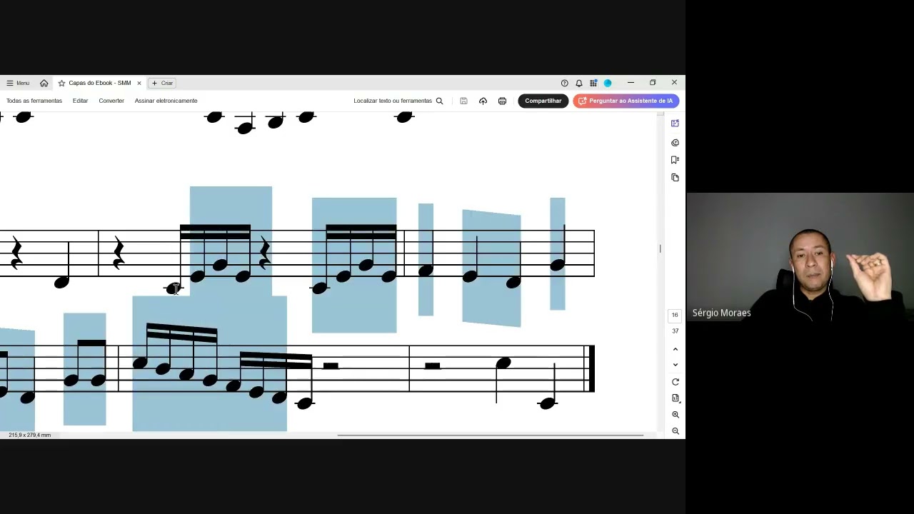 APRENDA A LER PARTITURAS COM FACILIDADE | AULA AO VIVO COM SÉRGIO MORAES