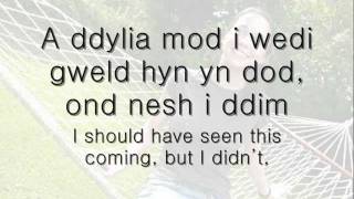 Siglo dy Sail - Meinir Gwilym (geiriau / lyrics)