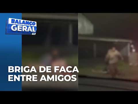 Fight ends with man stabbed and suspect on the run