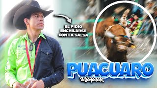 ¡LA VALENTINA NO LE SUPO A NADA! RANCHO EL NOGAL Y RANCHO LAS CHARANDAS EN PUÁCUARO, MICHOACAN 2025