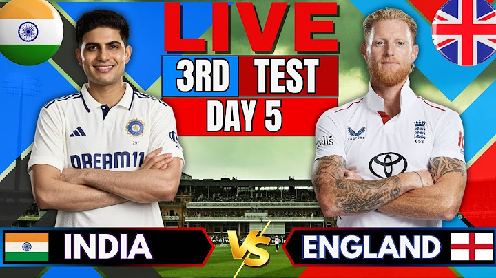 🔴LIVE: IND vs ENG Test Live Match Commentary, India vs England 3rd Test Day 5 #livescore