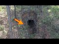 Man Finds Hidden Doorway On His Property And Freaks Out When He Enters