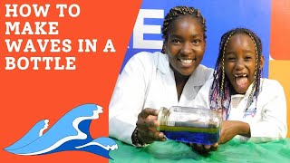 How to make waves in a bottle | Fun Experiments to try at home | FunKe Science