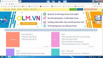 Hướng Dẫn Học Trực Tuyến Trên Trang OLM.VN